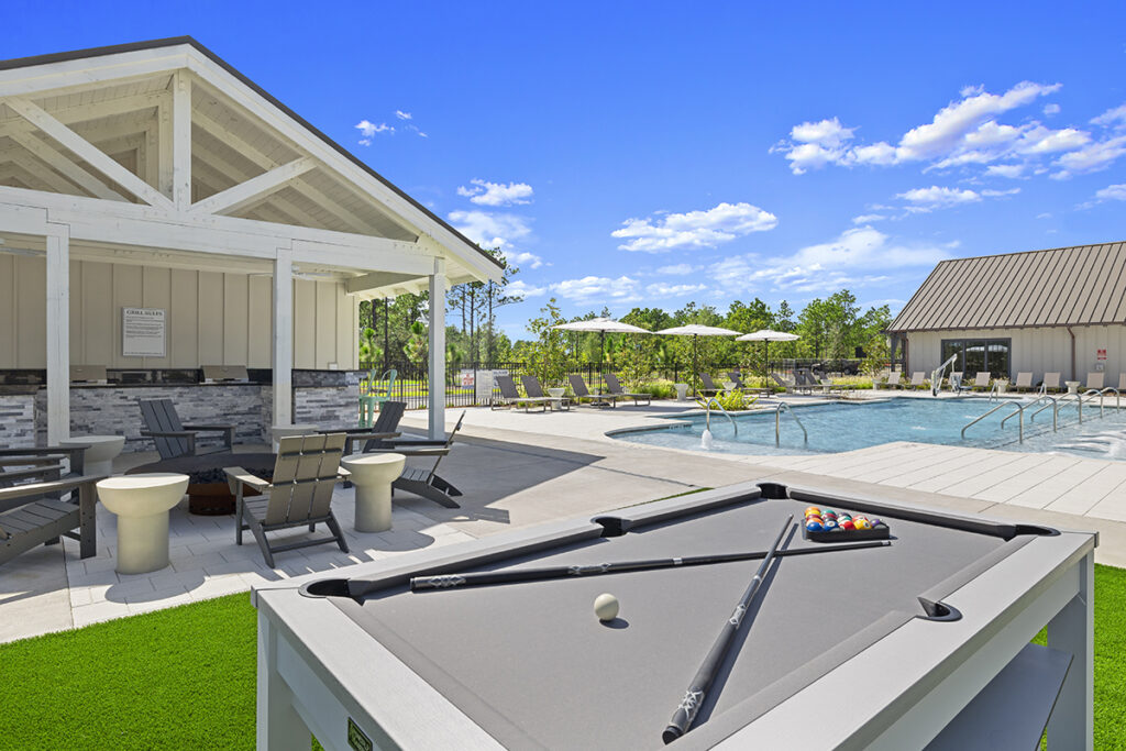 Outdoor Pool Table